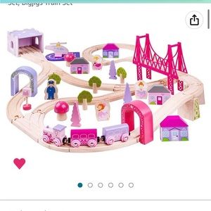 Bigjig Girl Train Set